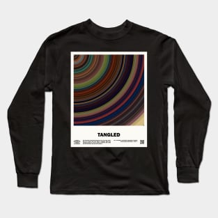 minimal_Tangled Circular Movie Long Sleeve T-Shirt